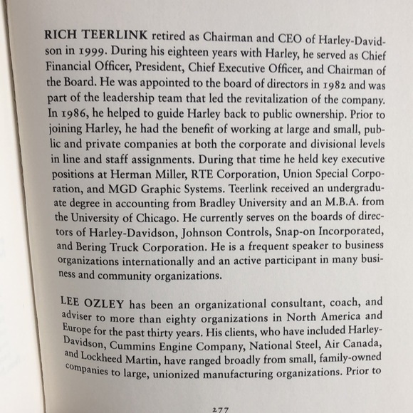 “More Than a Motorcycle” Autographed Vintage Hardback about H-D - Picture 6 of 10